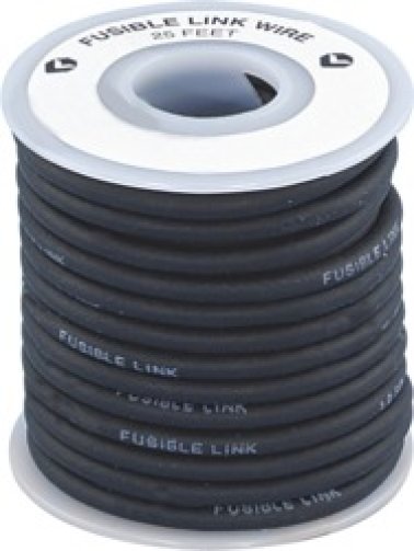 Fusible Link Wire, 14 AWG, 25' Length, Ethylene/Acrylic Elastomers Insulation, Vehicle Circuit Protection (Pack of 1)
