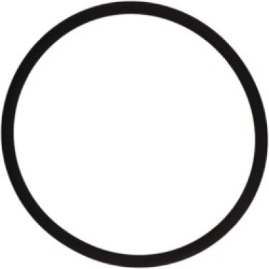 Industrial O-Ring, Buna-N, 70 Durometer, Black, 9mm ID x 13mm OD x 2mm Thickness (Pack of 10)