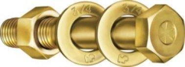 Hex Cap Screw, Grade 8, Alloy Steel, Yellow Zinc Finish, Fine Thread, 35/64" Head Height, 1-5/16" Across Flats, 7/8-14 x 3" (Pack of 10)