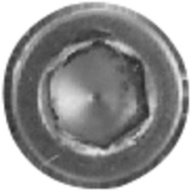 Socket Head Cap Screw, 18-8 Stainless Steel, Plain Finish, Coarse Thread, 3/16" Hex Key, 1/4-20 x 5/8" (Pack of 25)