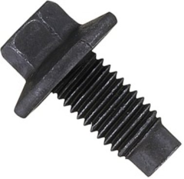Rubber Face Drain Plug with Gasket for Ford, M12-1.75 Thread, 13mm Hex (Pack of 2)