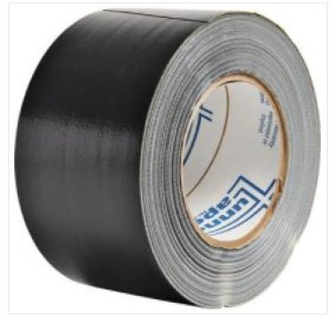 Tunnel Tape Black 3" x 40 Yards