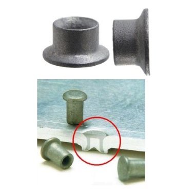 5.3 x 9.0 mm Self-Piercing Rivets (25 per pack)