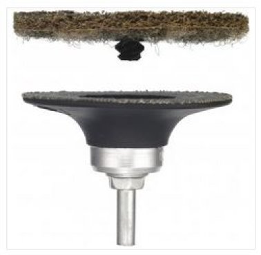 Twist-On Holding Pad, 3" Diameter, 20000rpm (Pack of 1)