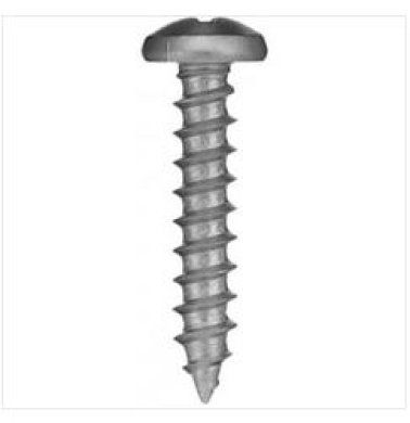 Phillips Pan Head Sheet Metal Screw, 18-8 Stainless Steel, #6 Diameter, 1/2" Length (Pack of 100)