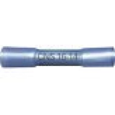 Butt Connector, Insulated, 16 to 14 AWG, Blue (Pack of 50)