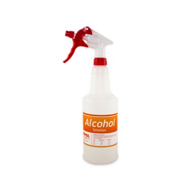 32 Ounce Spray Bottle and High Volume Trigger (Red)