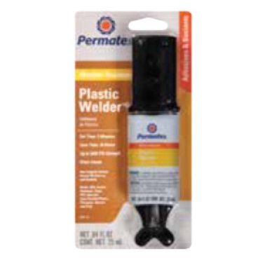 PermaPoxy Plastic Weld 84115 5Min .84oz Dual Syringe