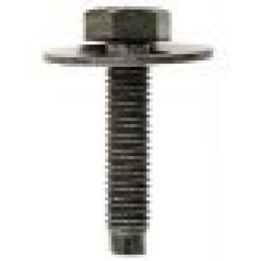 Phillips Hex Head SEMS Bolt for Subaru Forester/Legacy 1995+, Black Zinc, M5-0.8 Diameter, 23mm Length, 8mm Hex Size, 18mm Washer (Pack of 50)