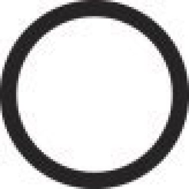 Industrial O-Ring, Nitrile, Black, 23mm ID x 2.5mm Thickness (Pack of 50)