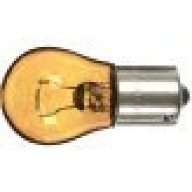 Miniature Incandescent Bulb, 12 Volts, Single Contact Bayonet Base, 150 Life Hours, 22 Candle Power, Nickel (Pack of 10)