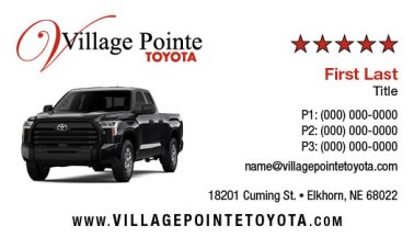 Village Pointe Tundra Business Card