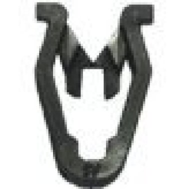 Interior Trim Clip for Hyundai Azera, Nylon, Black, 7.5mm Width, 16mm Overall Length (Pack of 100)