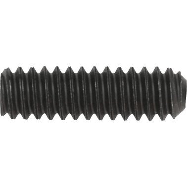 Set Screw, Cup Point, Alloy Steel, Black Oxide Finish, Coarse Thread, 3/32" Hex Key, #10-24 x 5/8" (Pack of 50)