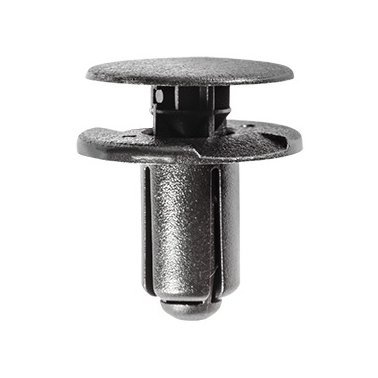 Bumper Cover Push-Type Retainer for Hyundai, Nylon, Black, Fits 8mm Hole, 18mm Head, 11mm Stem Length (Pack of 25)