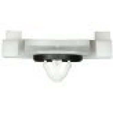 Rocker Moulding Clip, 28mm Width, 43mm Length, 27mm Overall Height, White Nylon (Pack of 15)