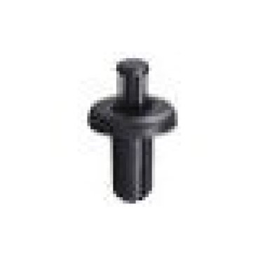 Drive Rivet Bumper for Subaru Forester, Impreza, Legacy, Outback, STI, WRX, XV Crosstrek 2008, Plastic, Black, Push To Release (Pack of 15)