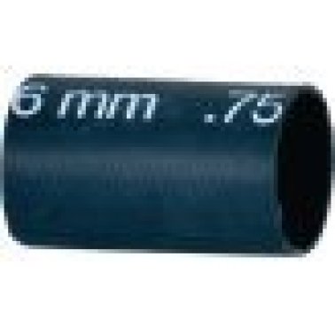 Tru-Shrink Heat Shrink Tubing, 8 to 1 AWG, Black, 6" Length, 0.75" ID Before and 0.22" ID After Shrinkage, 3:1 Shrink Ratio (Pack of 6)