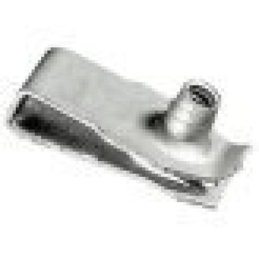 Metric Extruded U-Nut for GM, Zinc Organic, M4.2-1.41 Screw Size, 0.65-3.8mm Panel Range (Pack of 25)