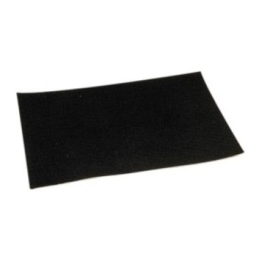 Anti-Rattle/Squeak BRS Tape, Black, Suitable for Honda, Nissan and Toyota, 1mil Thickness, 8 x 10" (Pack of 2)