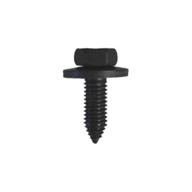 Metric Hex Head Body Bolt with 17mm Loose Washer and Starter Point    (50 per pack)