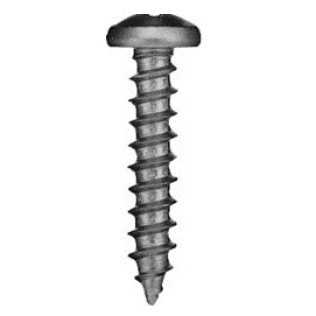 Sheet Metal Screw Phillips Pan Head Zinc Finish Steel #12 x 1/2 (100 per pack)
