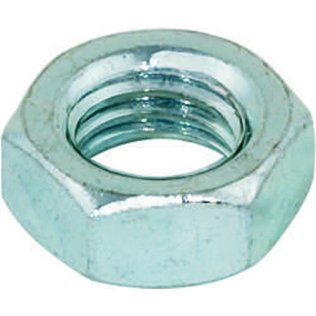 Jam Nut Grade 2 Right Hand Zinc Finish Steel 1/4-20 (100 per pack)