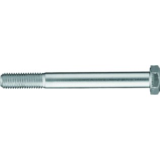 Hex Cap Screw Class 8.8 DIN 933 Steel Zinc Finish M5-0.8 x 30 mm (50 per pack)