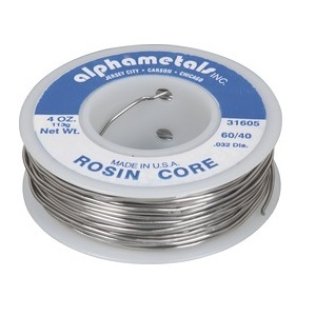 Sn/Pb Rosin Core Solder 0.032 (Sold Individually)