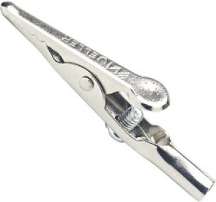 Standard Alligator Clips 5 Amps 5/16 Jaw Opening (20 per pack)