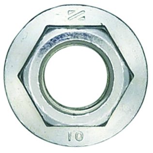 Hex Nut Serrated Flange Property Class 10 JIS Alloy Steel M6-1.0 (50 per pack)