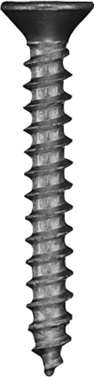 Sheet Metal Screw Square Drive Flat Head Zinc Finish Steel #8 x 1/2 (100 per pack)