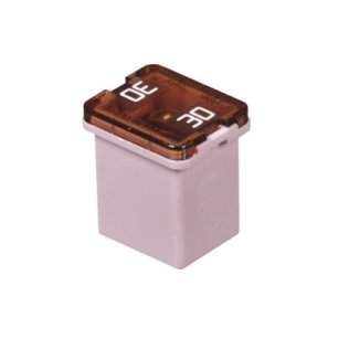 Low Profile JCASE High Amp Fuses-30 Amps Pink (Sold Individually)