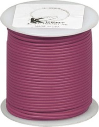 22 Ga-Pink Cross Link Prim Wire Rl (Sold Individually)