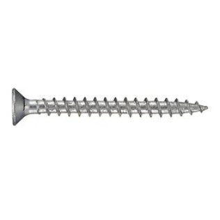 Supertanium&reg; - Multi-Material Screw Phillips & Square Flat Head Resisto-Plate Finish Steel #12 x 3/4 (100 per pack)