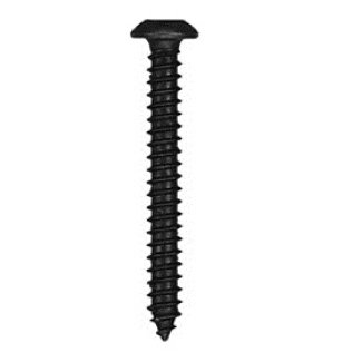 Tamper-Proof Screw Torx Drive Button Head Black Finish Steel #8-32 x 3/4 (50 per pack)