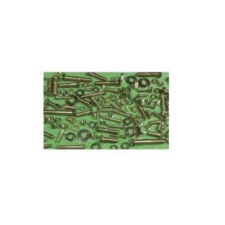FalconGrip - FalconGrip Grade 8 Hex Cap Screw Assortment 1/4 - 1/2 Diameters 1/2 - 3 Lengths 4 125 Pieces (Sold Individually)