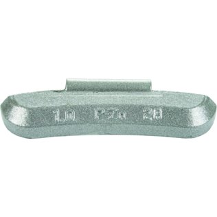 PZ Series Uncoated Zinc Clip-on Wheel Weight - 1-1/2 oz. (25 per pack)
