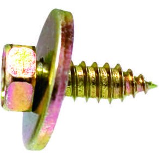 Indented Hex Head Tapping Screw with 23.5mm Washer (25 per pack)