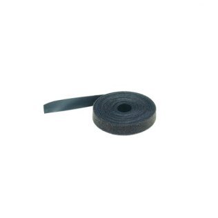 Cable Ties-Hook and Loop Roll 15' Length 1 Width Black (Sold Individually)