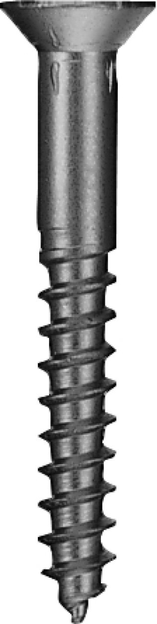 Wood Screw Phillips Flat Head Zinc Finish Steel #8 x 1 (100 per pack)