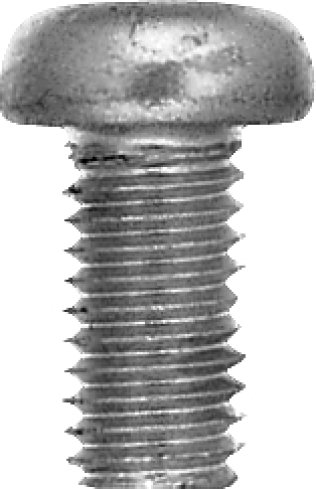 Machine Screw Phillips Pan Head Zinc Finish Steel M6 x 20mm (100 per pack)