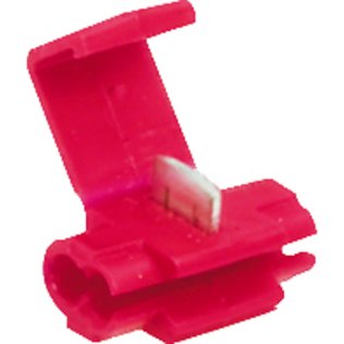 Scotchlok Instant Connector-22-18 AWG Tap18-14 Run AWG Low Voltage Accessories Red (50 per pack)