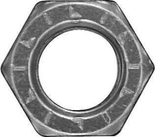 Hex Nut Thick Grade 9 Zinc Finish Alloy Steel 1/4-20 (100 per pack)