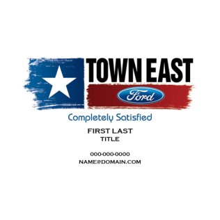 Business Cards for Town East Ford - Standard