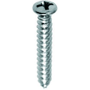 Self-Tapping Phillips Oval Head Screw (100 per pack)