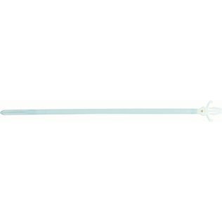 Cable Ties-Push-Mount 7.875 Length 0.184 Width White 50 LBs Minimum Loop Tensile Strength 1/16 - 1-3/4 Bundle Diameter (50 per pack)