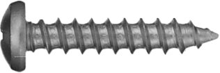 Sheet Metal Screw Phillips Pan Head Plain Finish 18-8 Stainless Steel #10 x 5/8 (50 per pack)