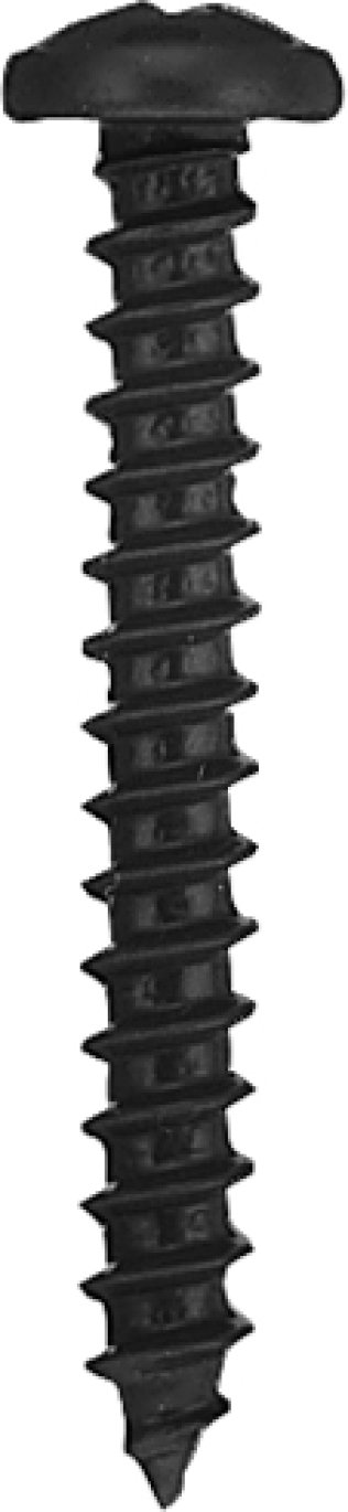 Sheet Metal Screw Phillips Pan Head Black Oxide Steel #8 x 1-1/4 (100 per pack)