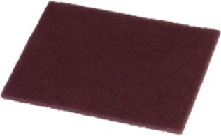 Abrasive Hand Pad 6 x 9 Aluminum Oxide Grain All-Purpose 240 Grit (10 per pack)